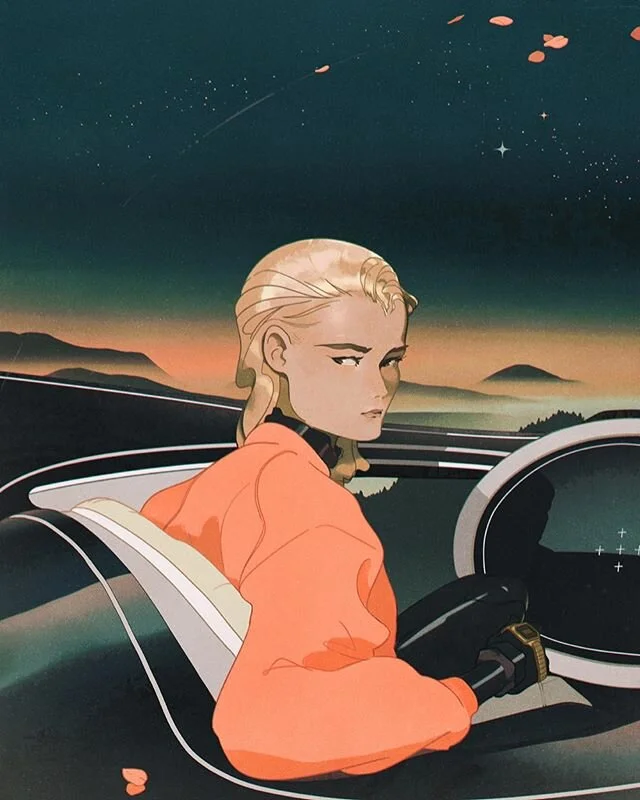 Bj&ouml;rn | In the distance a crow flaps her wings.