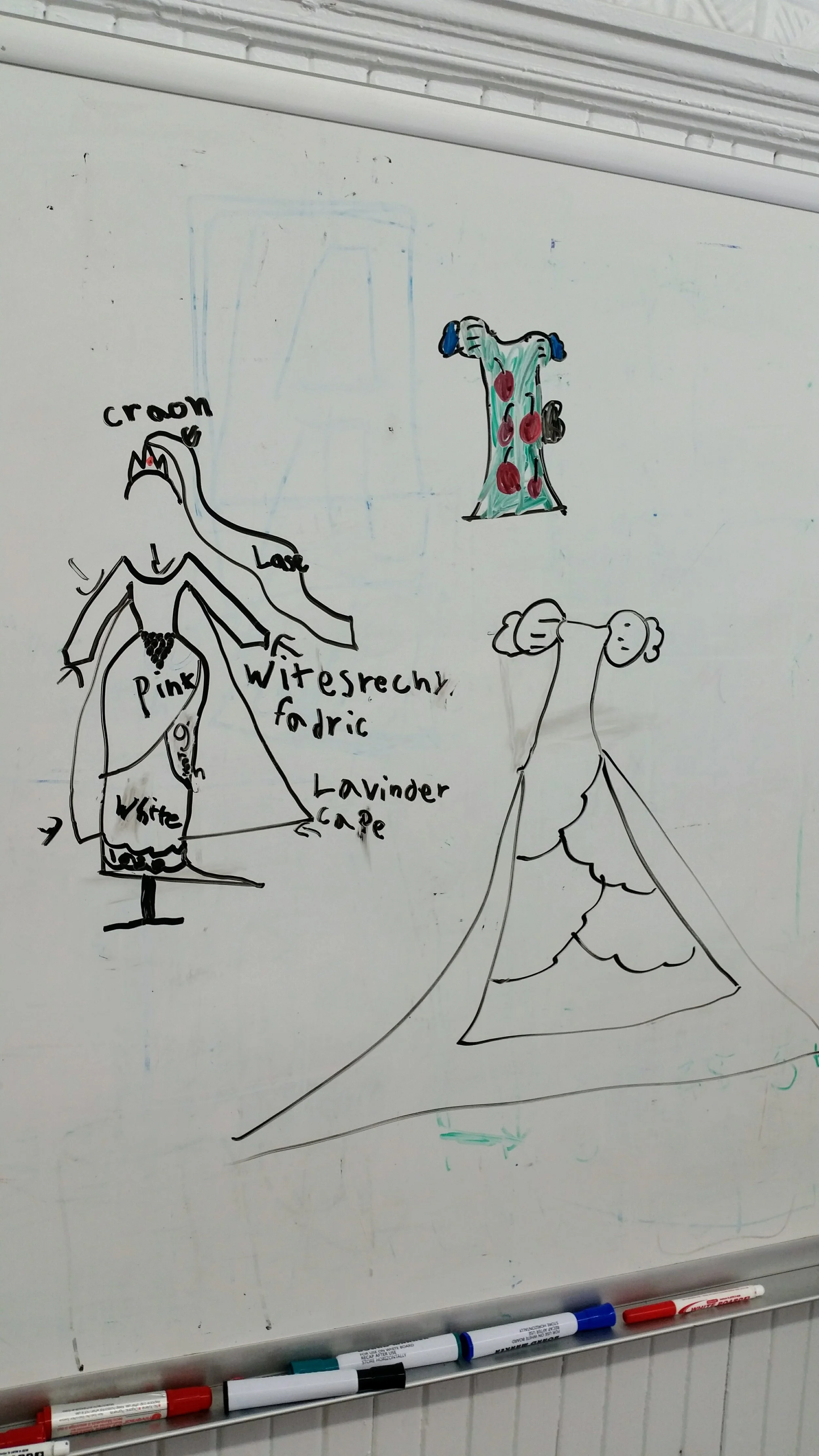 Kids Camp's graduate Olive left us with some amazing personal designs!