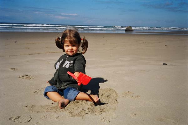Ana on the Oregon Coast