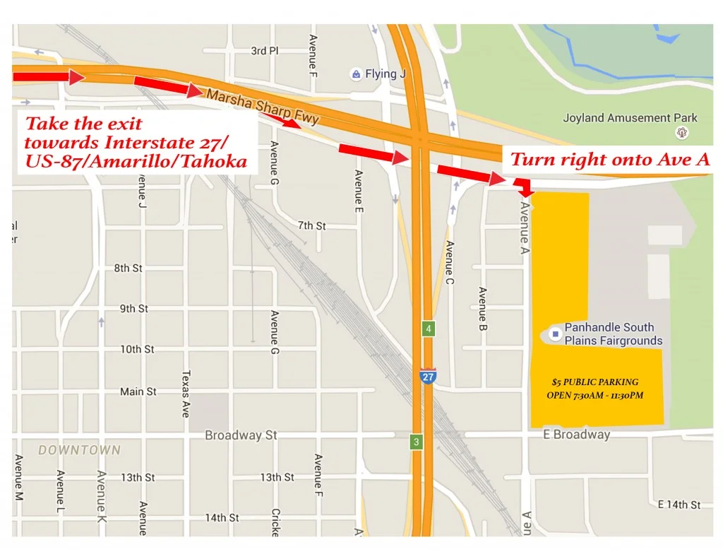 Parking & Directions — Broadway Festivals, Inc.