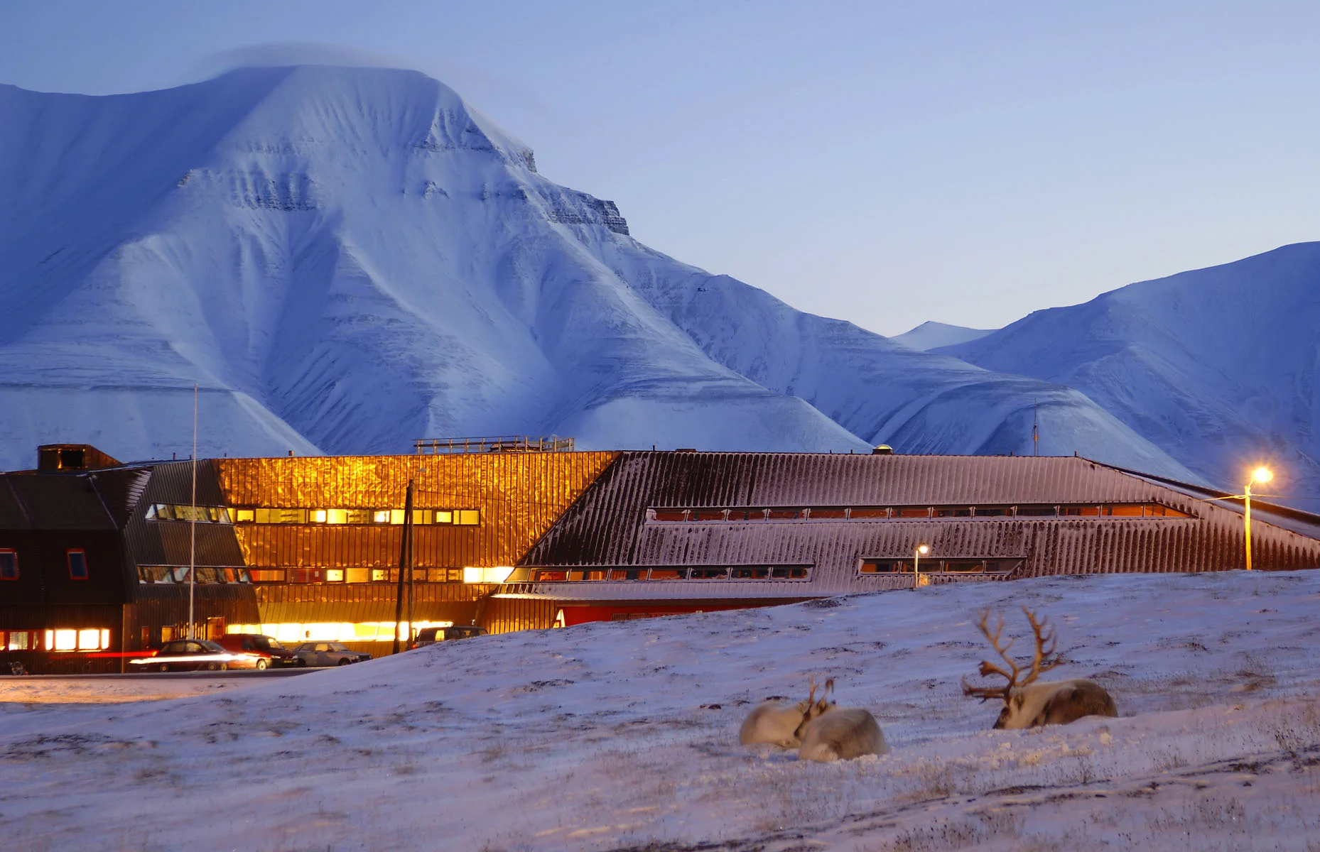 Svalbard Science Center Project by Jarmund / Vigsnaes Arkitekter, Constructed 2005 Longyearbyen, Spitzbergen, Svalbard