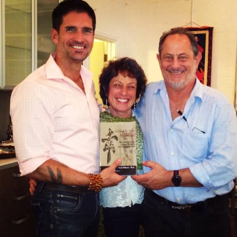 Mark with his teachers Dr. Fred Mitouer and Cheryl Mitouer