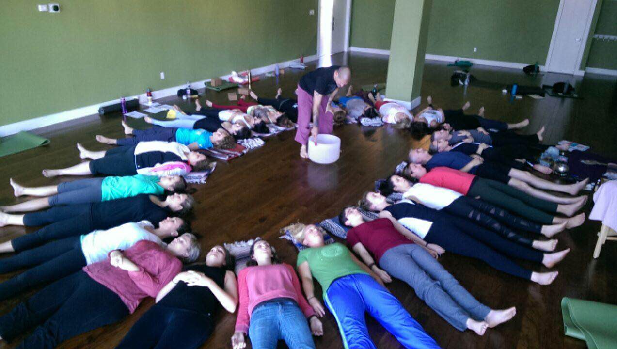 The closing circle in our Dallas Anatomy of Emotion workshop.