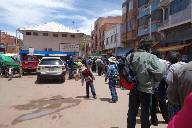 Bolivian Border Crossing