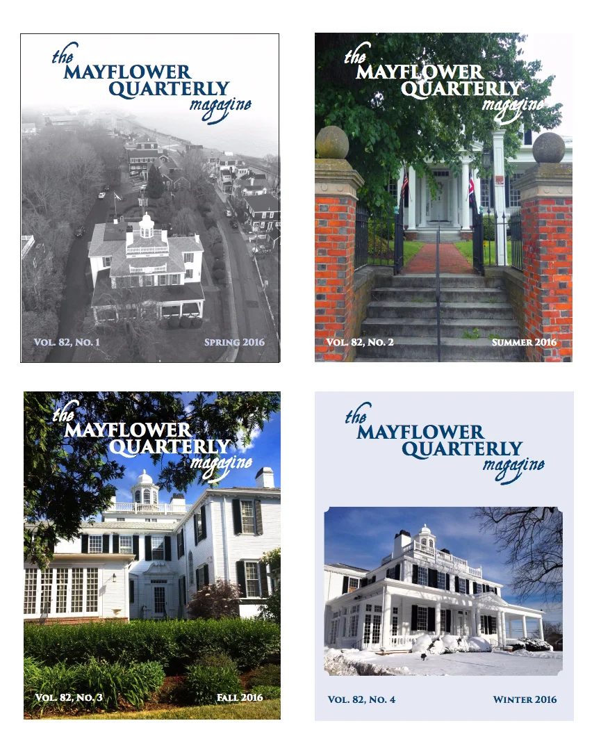 Miscellaneous Covers, the Mayflower Quarterly Magazine