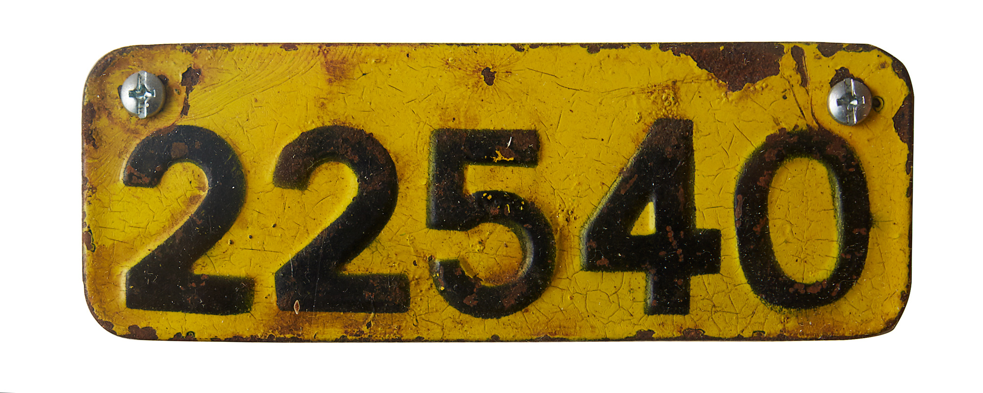 WA Bicycle Number Plates — WA Historical Cycle Club