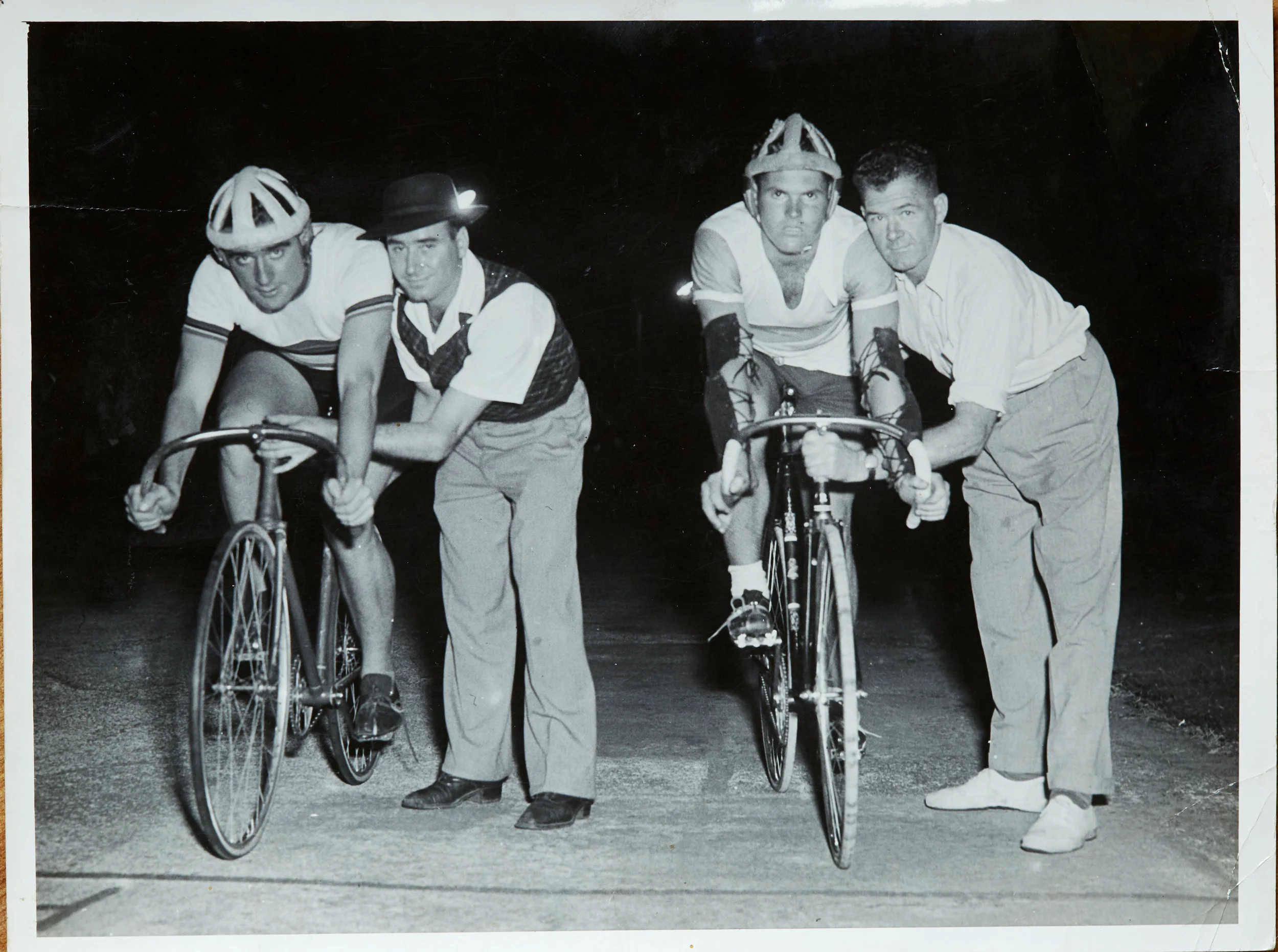 Bill Gilbride and Sid Patterson. photo courtesy Bill Gilbride