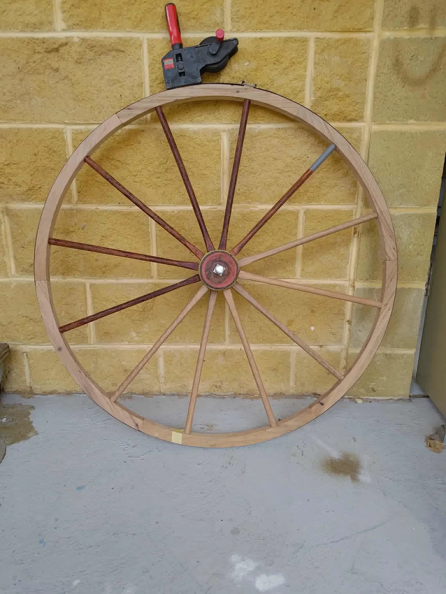 Prior to tyre fit