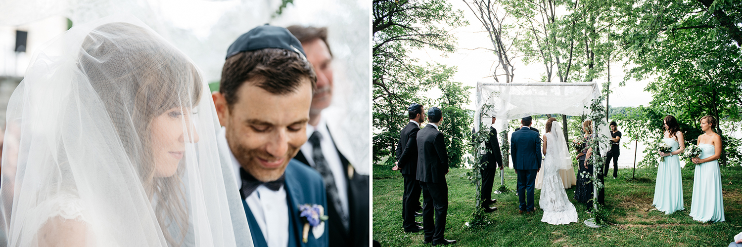 Montreal Outdoor Tent Jewish Wedding