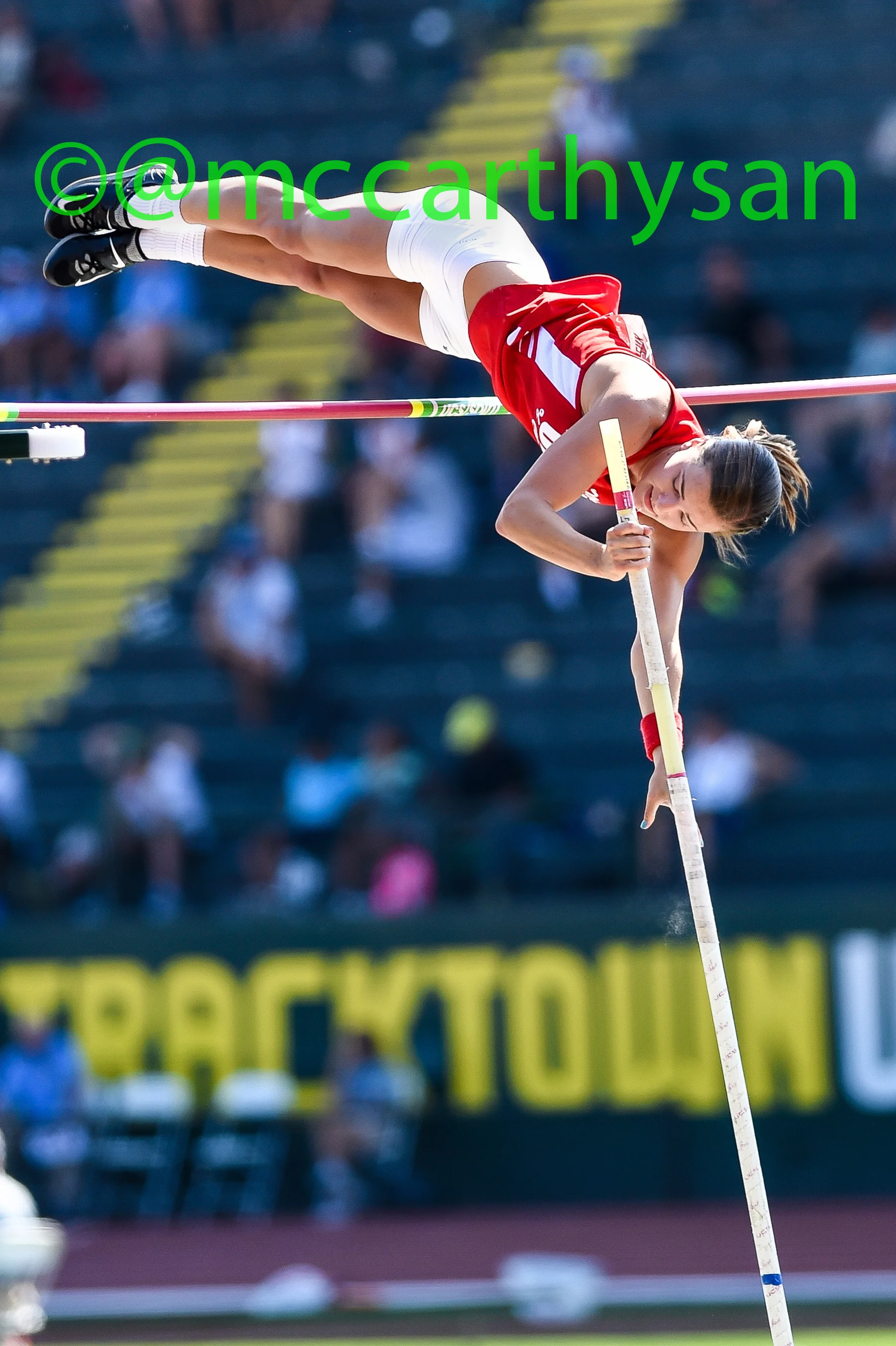 Kristen Denk, 2015 Jr USATF Outdoor, 4.10m