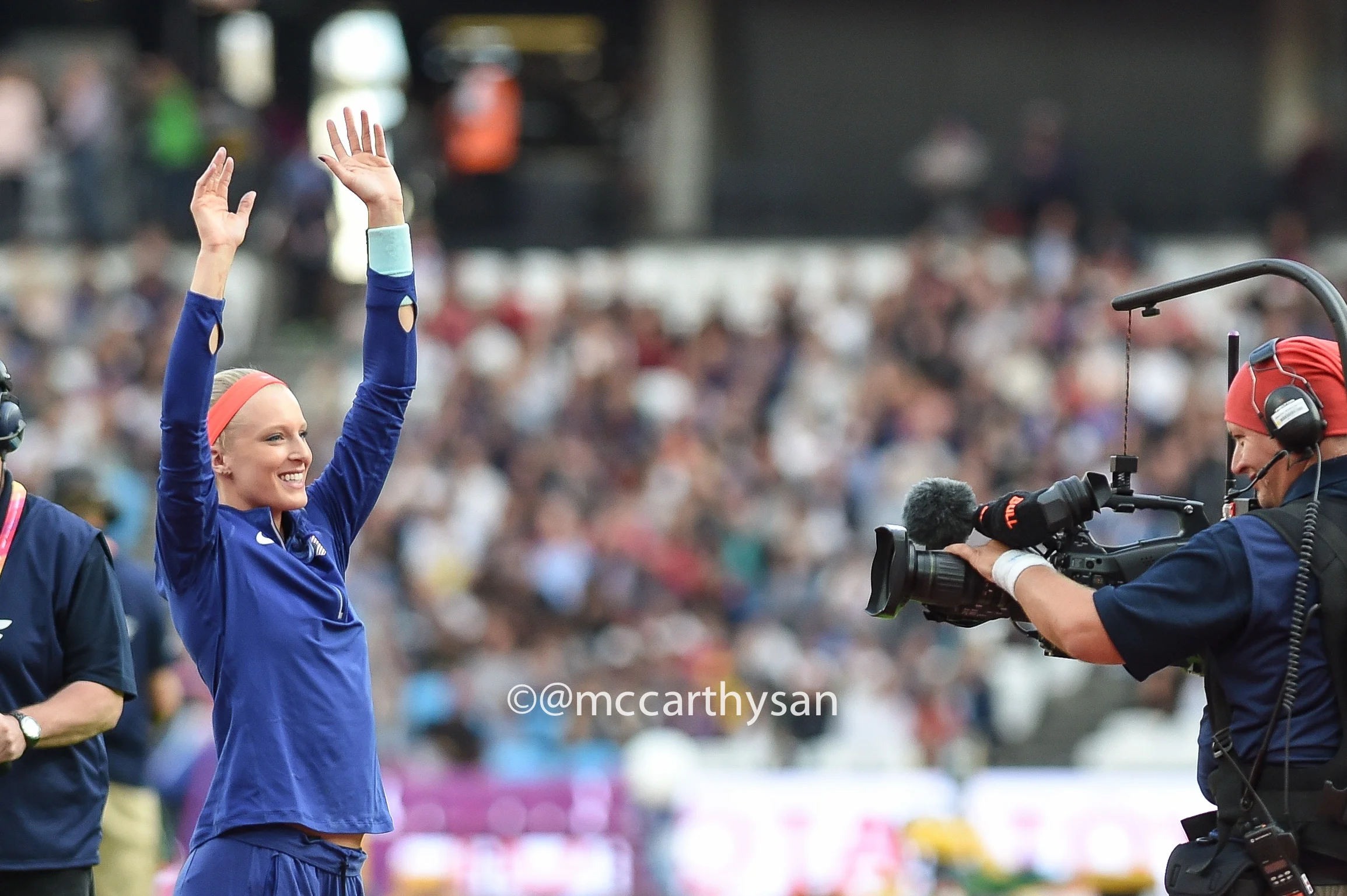 #PoleVault Photos of the Day Sandi Morris IAAF Worlds PoleVaultDaily.com #London2017 #IAAFWorlds #IAAFLondon2017