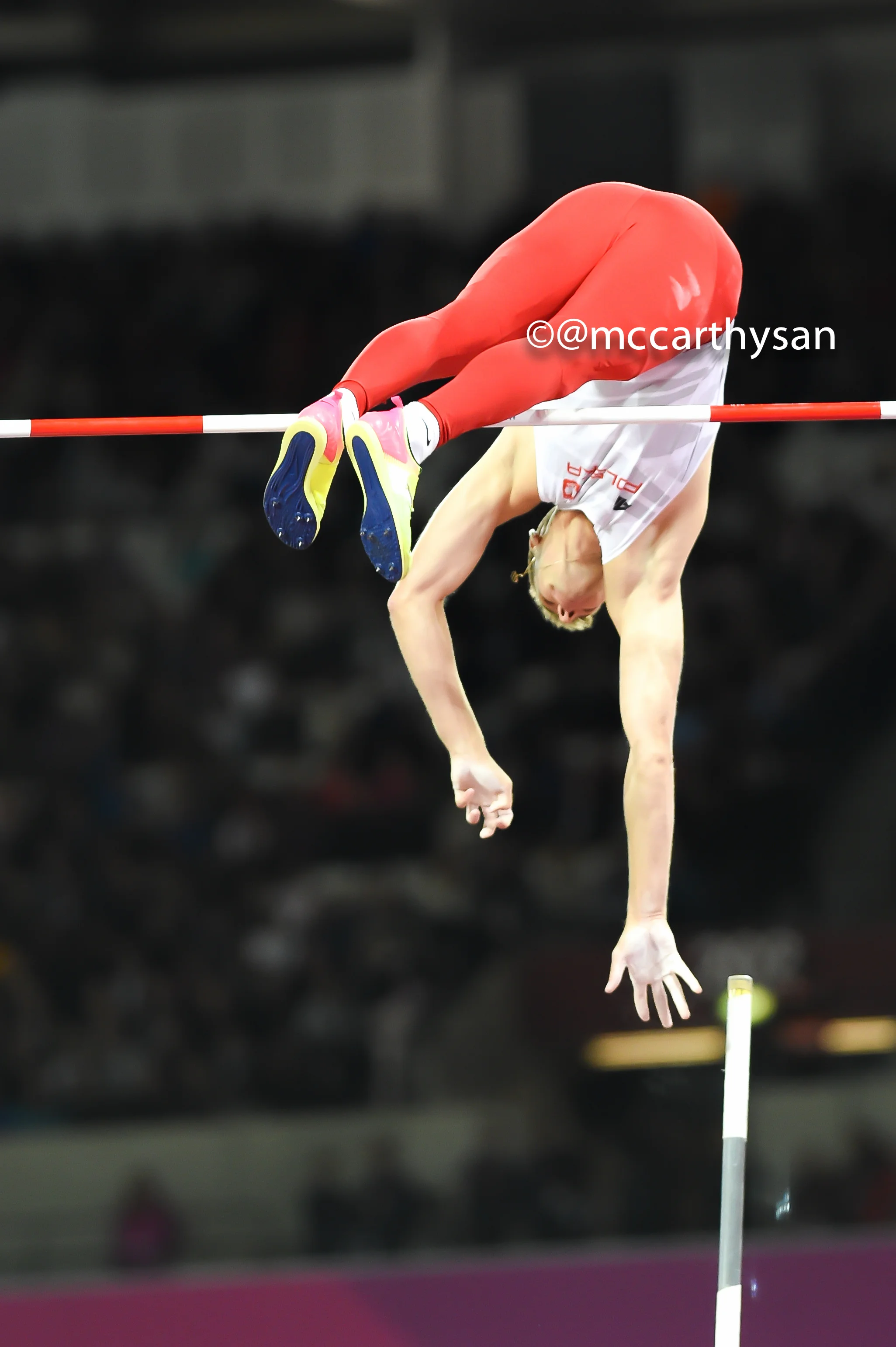 #PoleVault Photos of the Day #2 at Worlds, Silver Medalist Piotr Lisek 5m89! http://PoleVaultDaily.com #London2017 #IAAFWorlds #IAAFLondon2017
