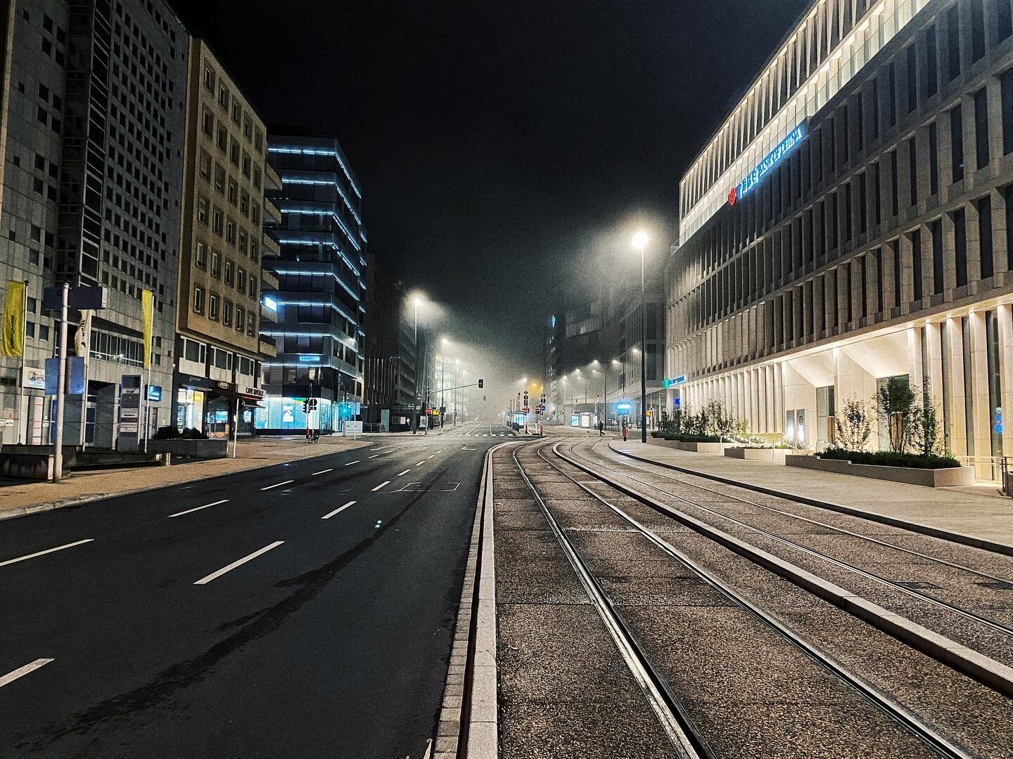 #city #nightwalk  #emptystreets #iphonephoto #photography #luxembourgcity