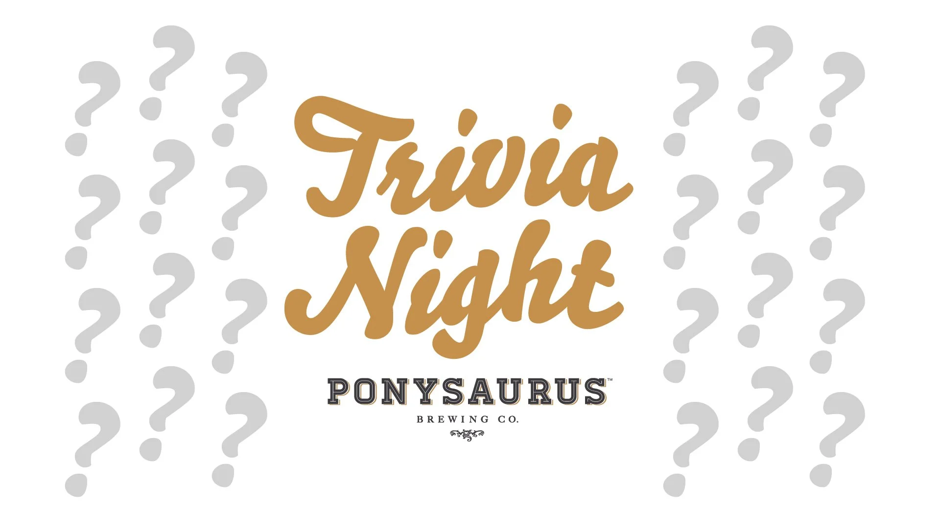 Trivia Night Mondays