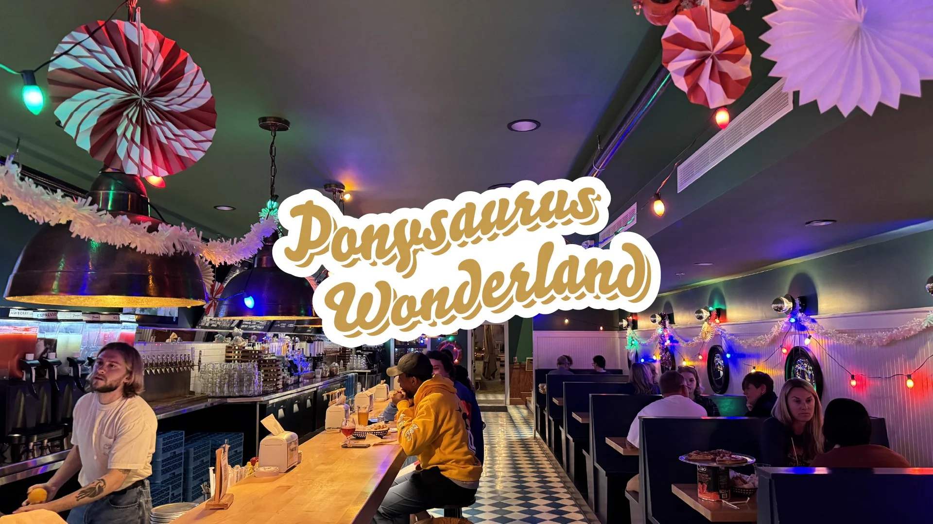 Ponysaurus Wonderland Lighting ✨☃️ 🔥