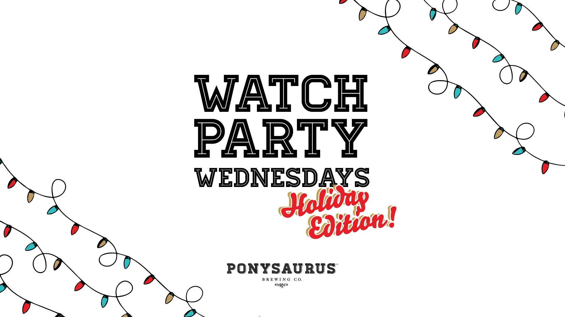 Watch Party Wednesdays – Holiday Edition ❄️🎄🎬