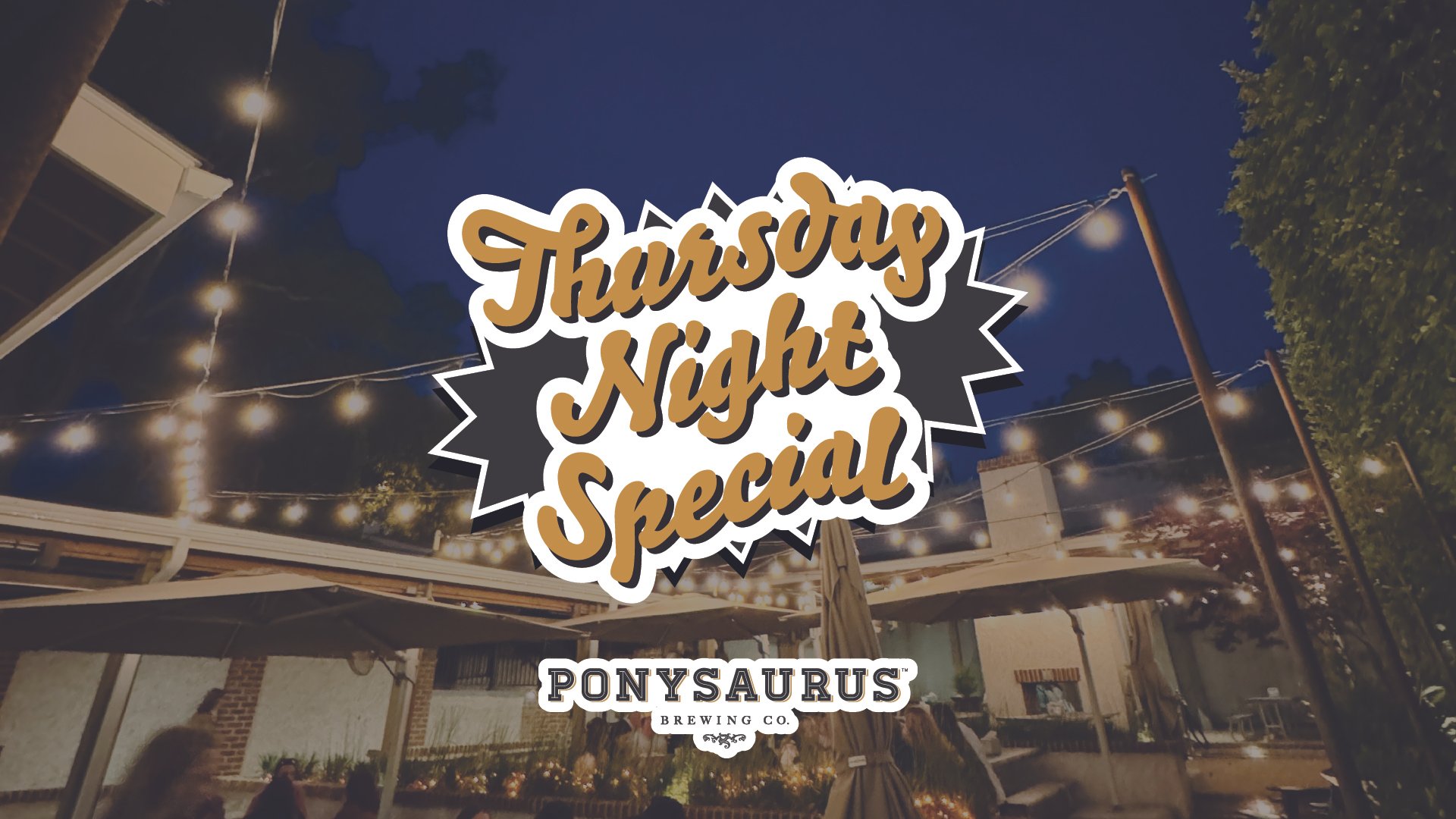 Thursday Night Special!