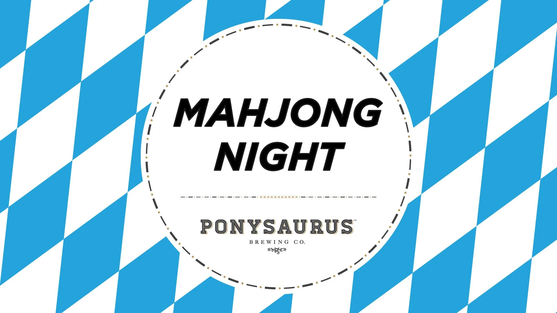 Oktoberfest &amp; Mahjong Night!