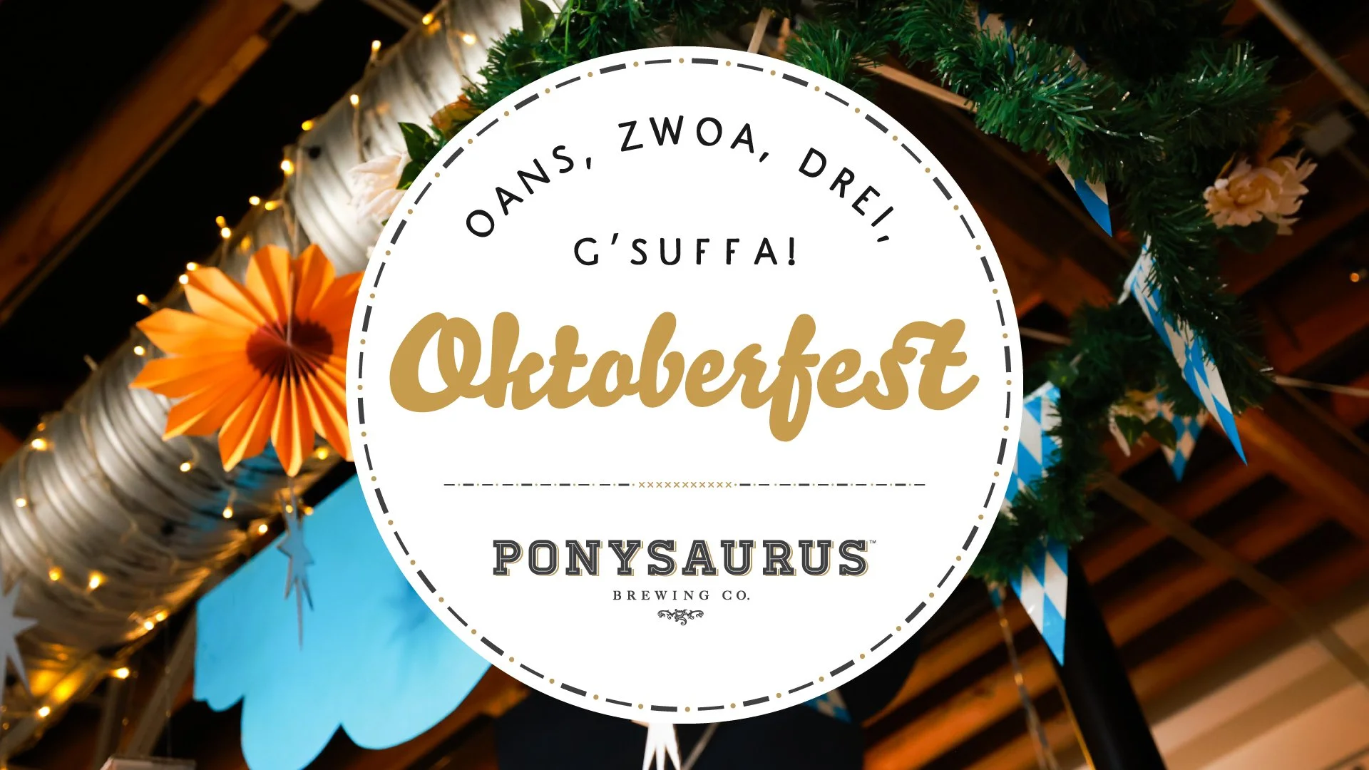 Oktoberfest Kickoff Celebration!