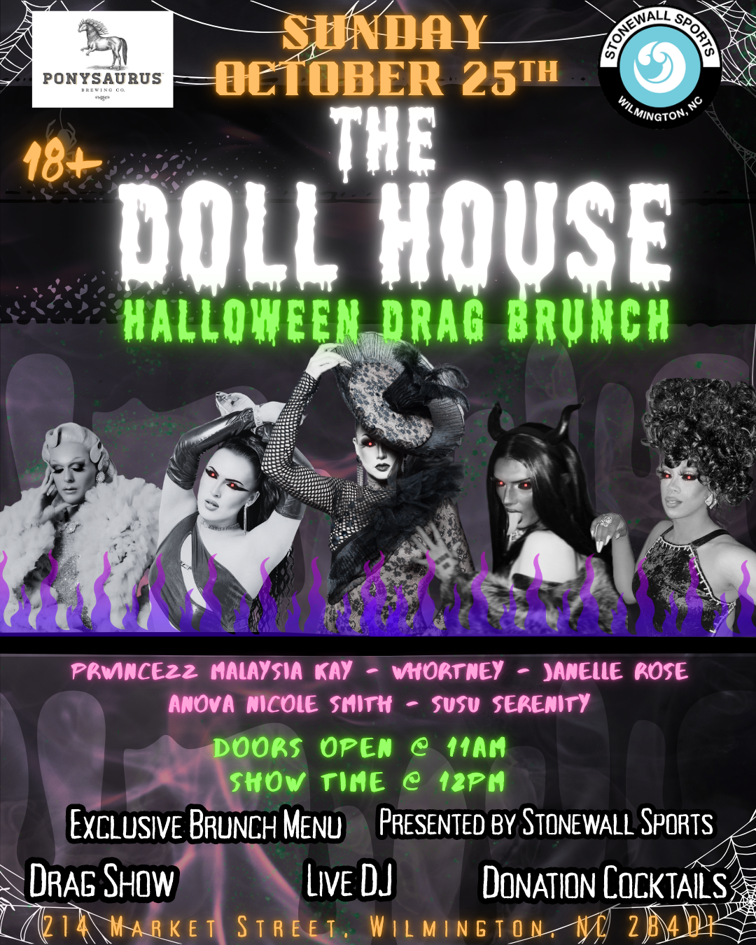 The Doll House Halloween Drag Brunch