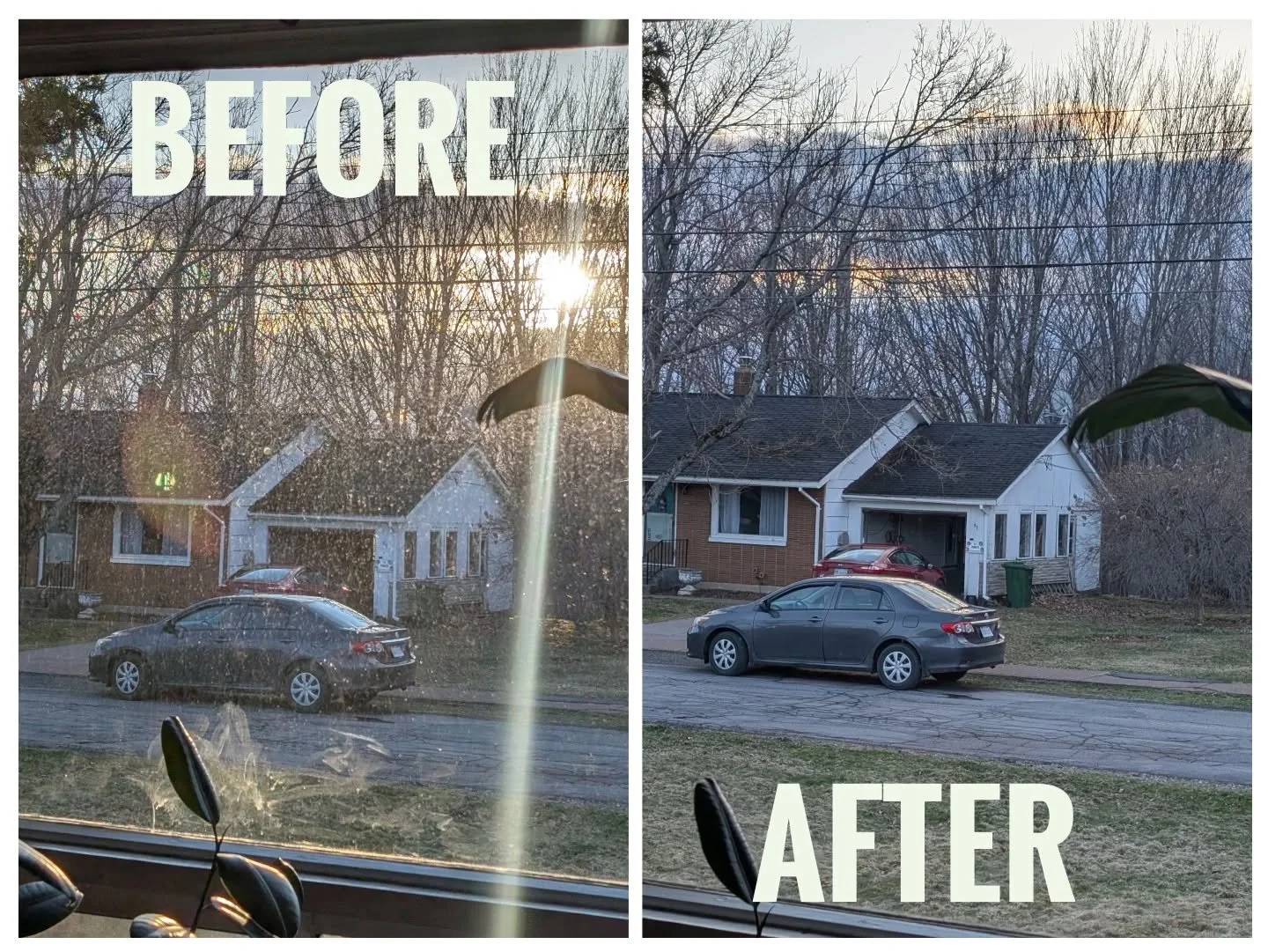 Isn't a before and after sooooo refreshing???!?!
.
.
.
.
#windowwashingnovascotia #windowcleanersnewglasgow #newglasgowwindows #ngwindowcleaners #windowwashing