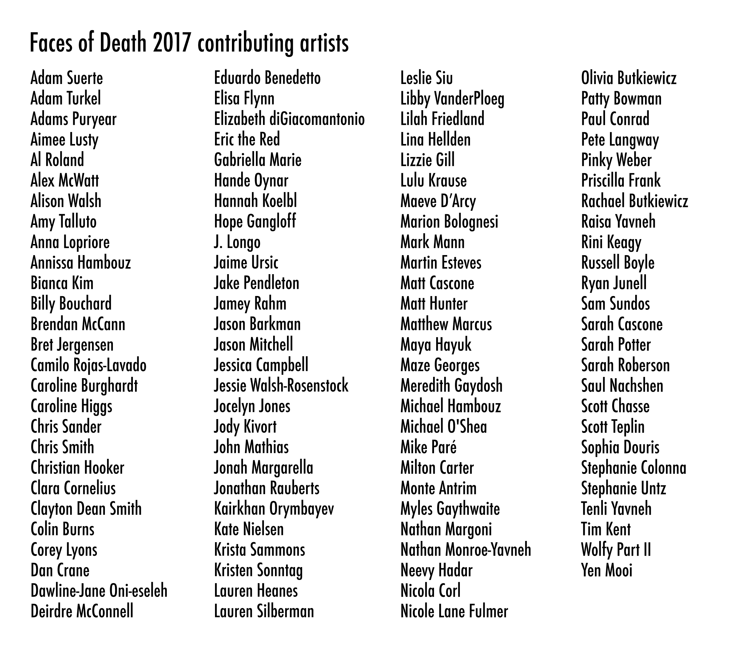 FOD2017_Artist List_unnumbered.jpg