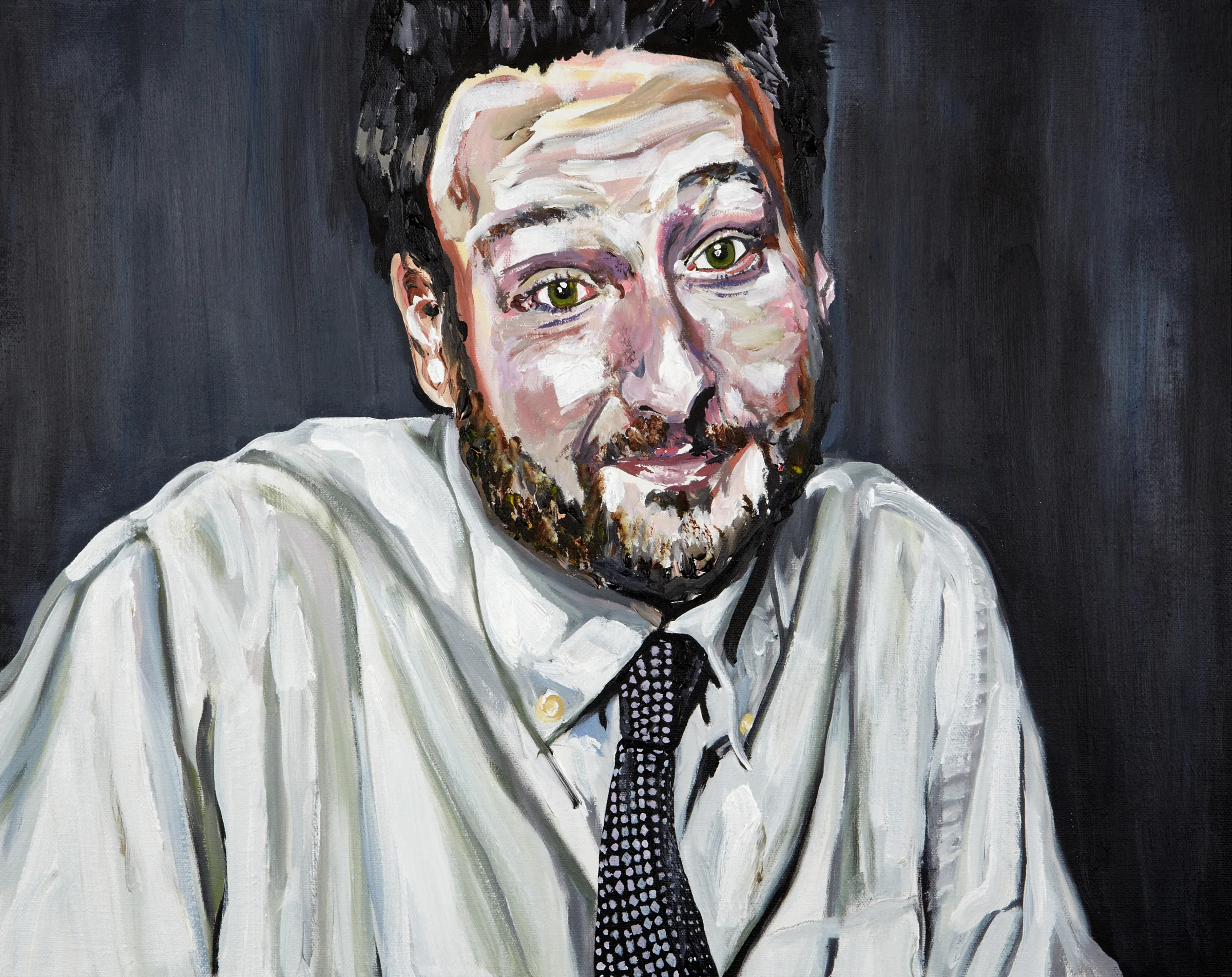 Ed , 2011 Acrylic on canvas 16" x 20"