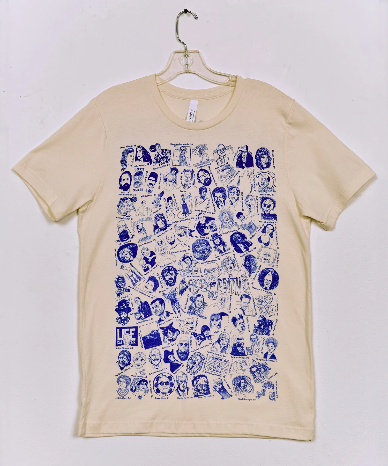 FOD 2019 Collaborative Artist Editioned Screenprint T-Shirt (double-sided)