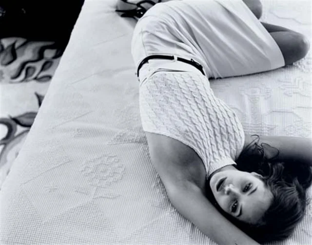 Christy in Los Angeles in a photo shoot with Kurt Marcus. 