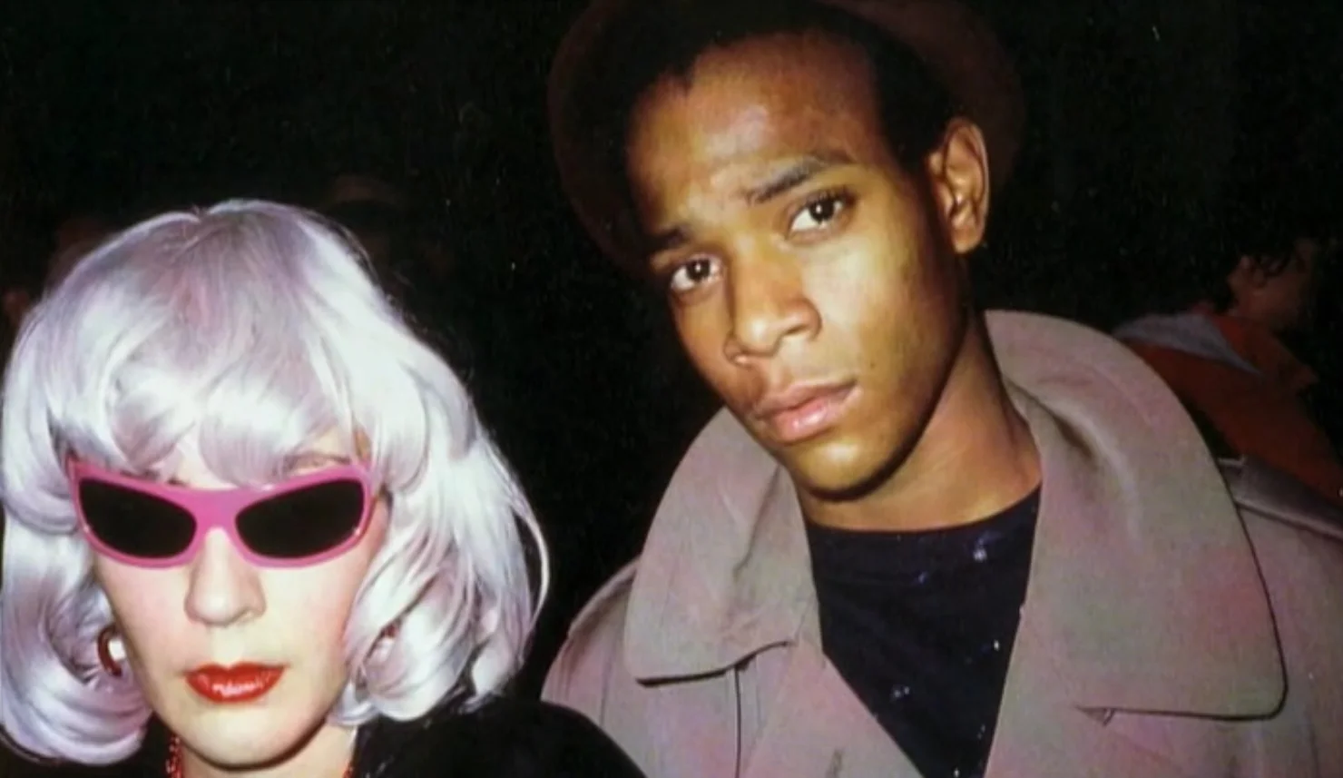 Maripol and Basquiat in 1983