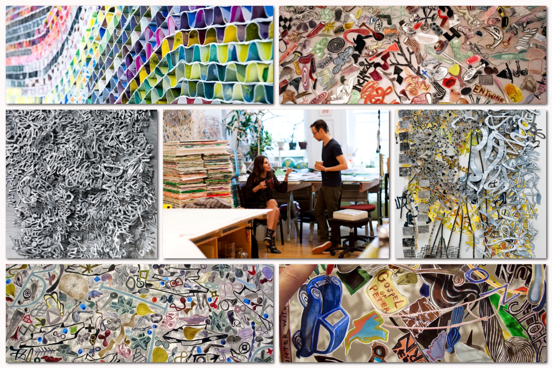 The Word Made Art – Studio Visit with Mark Fox