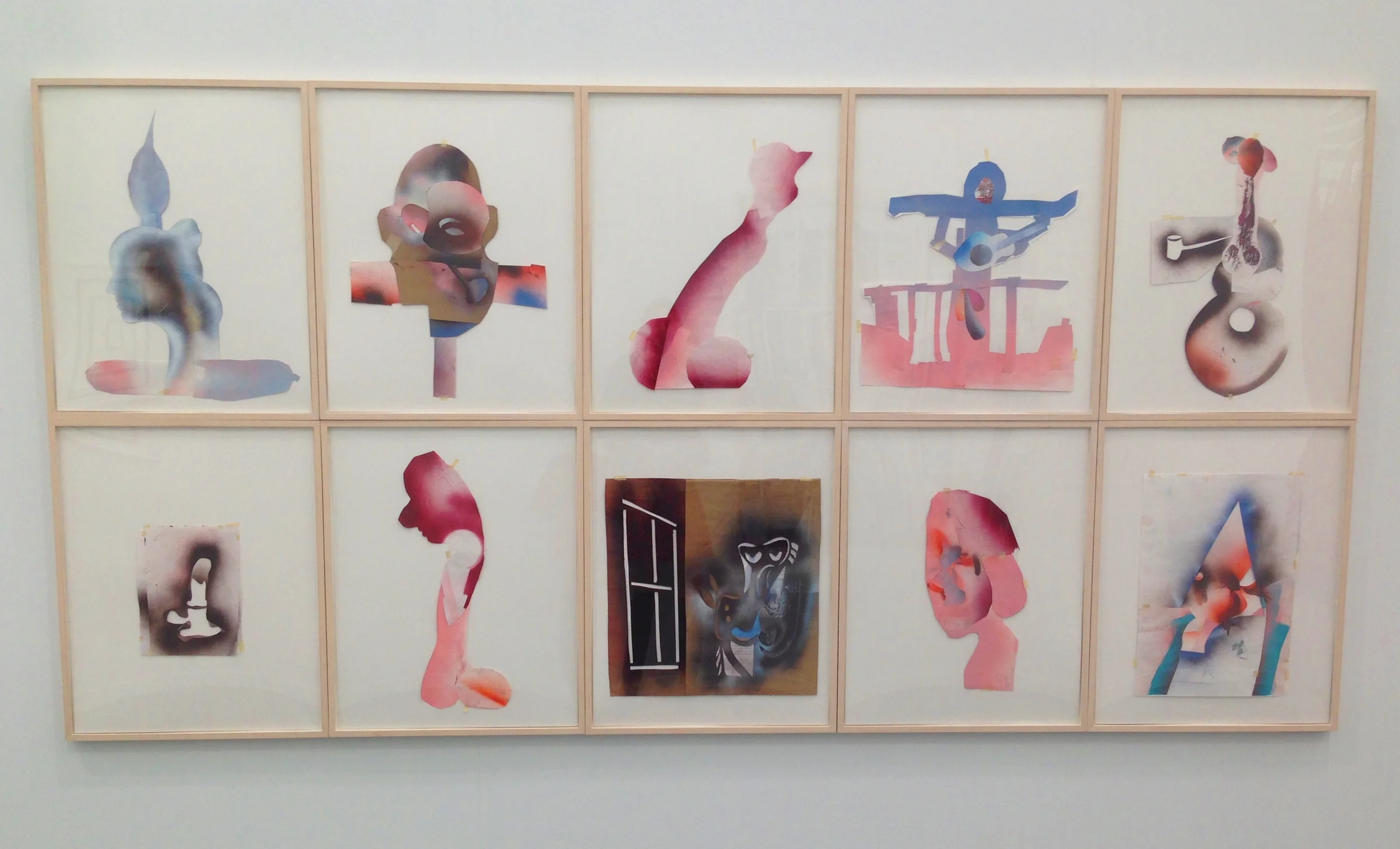 A suite of Alessandro Penelli's works on paper