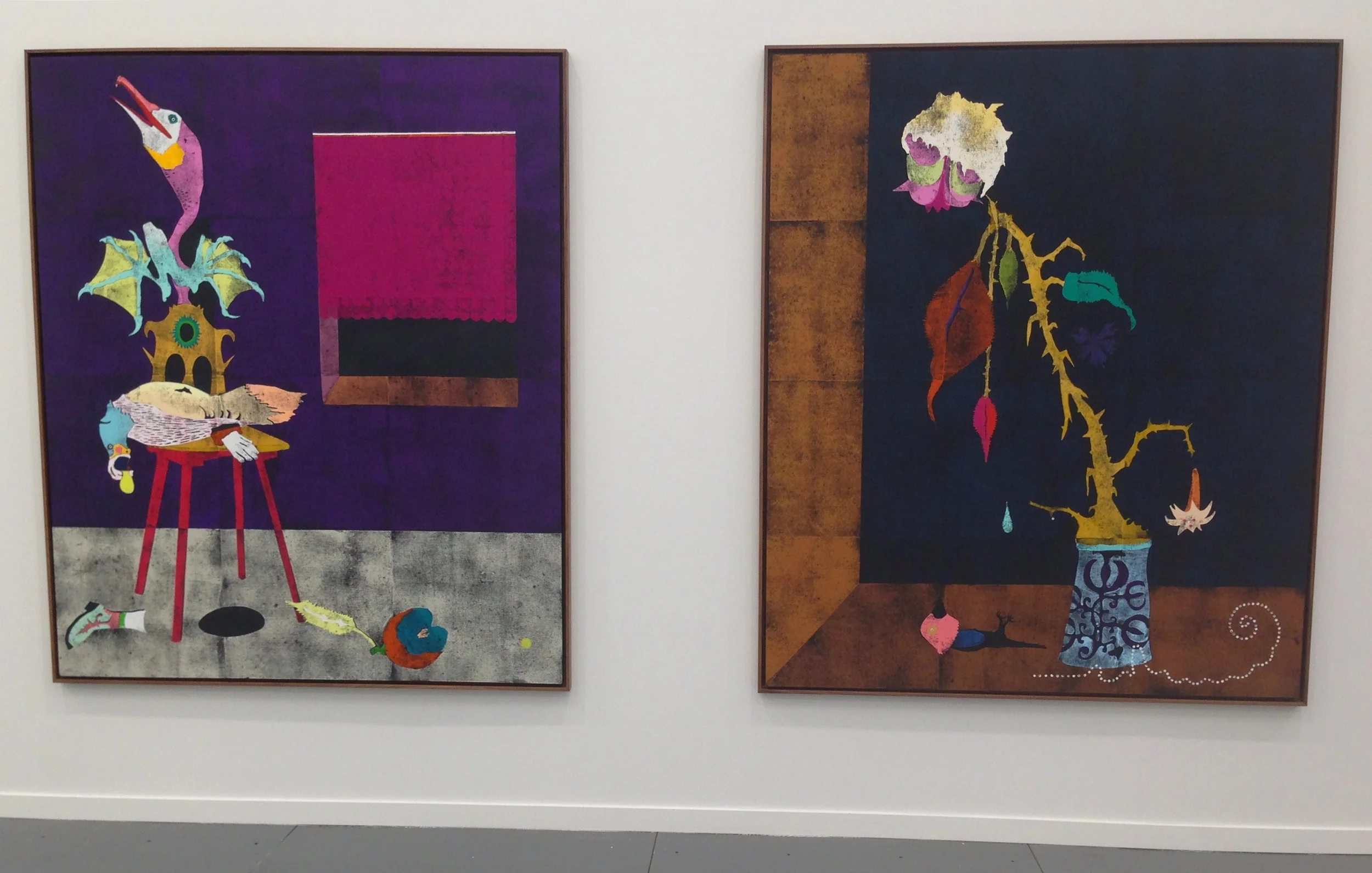 Gert and Uwe Tobias's canvases