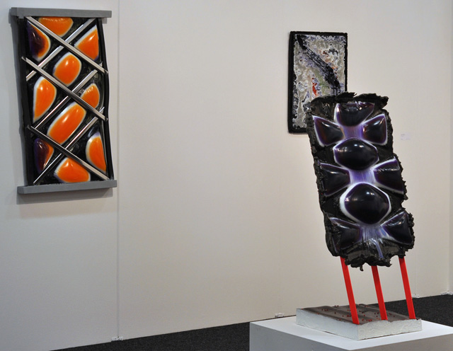 Jessee Greenberg's sculptural pieces with Loyal Gallery
