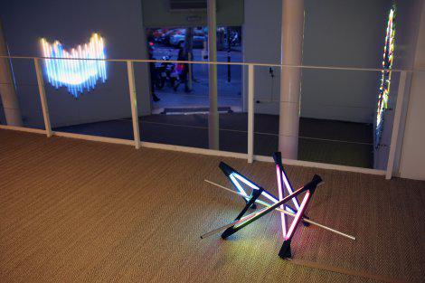 Galeria Senda with the work of James Clar