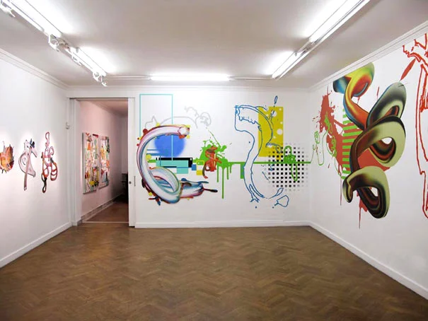 Murals and wall pieces by Cesar Delgado