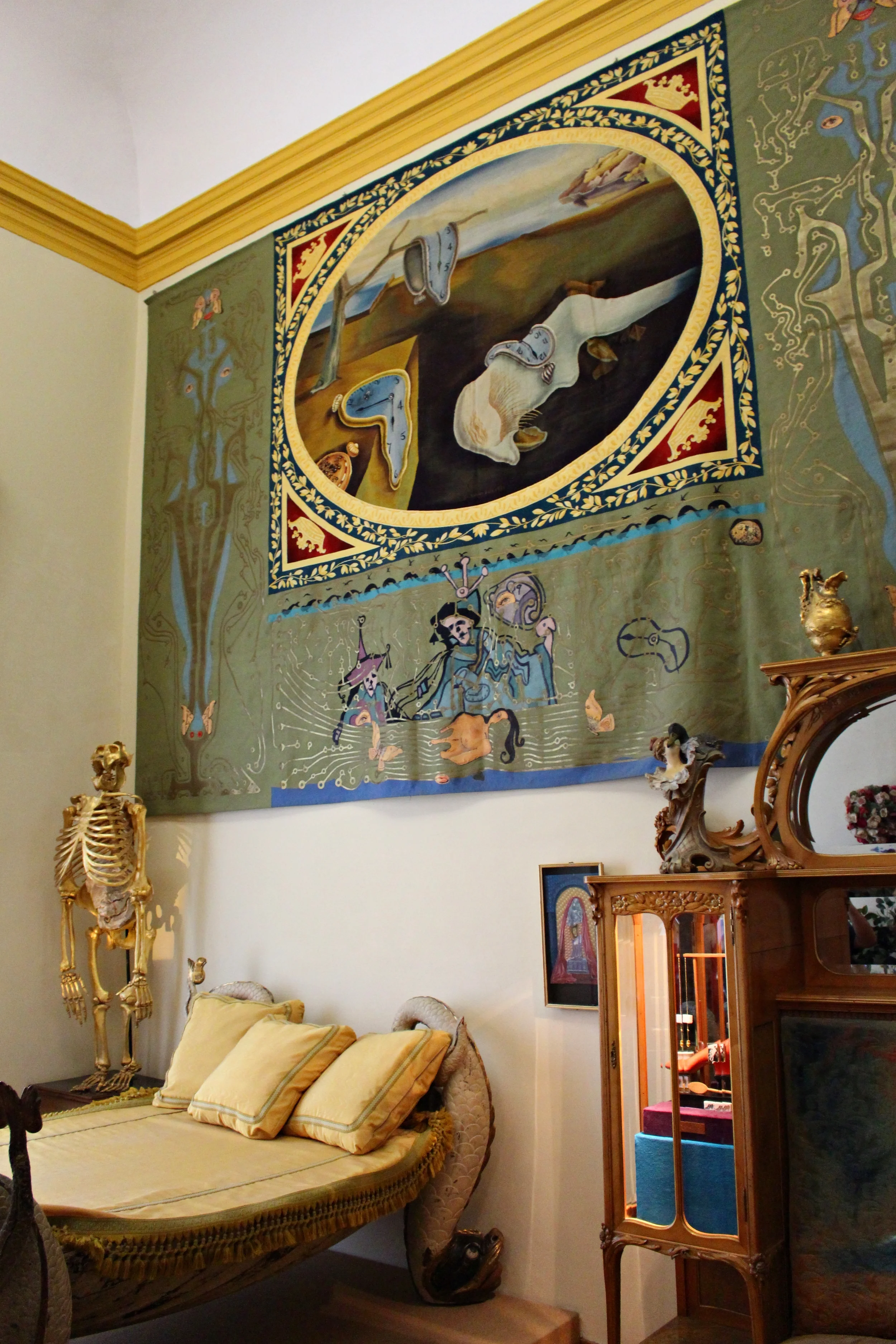 The "Palace of the Wind" surrealistic bedroom