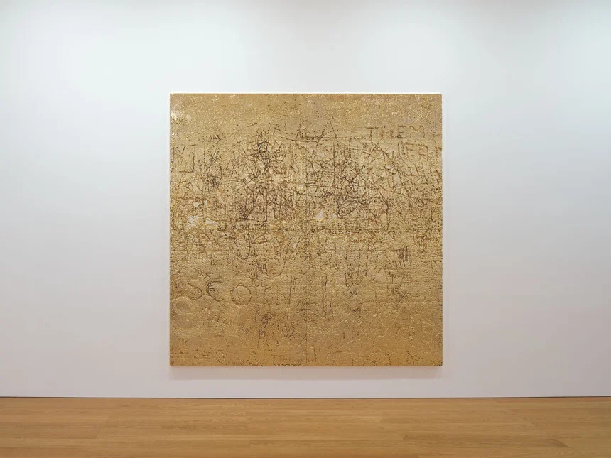 Stingel at Gagosian in the Pedder Building 
