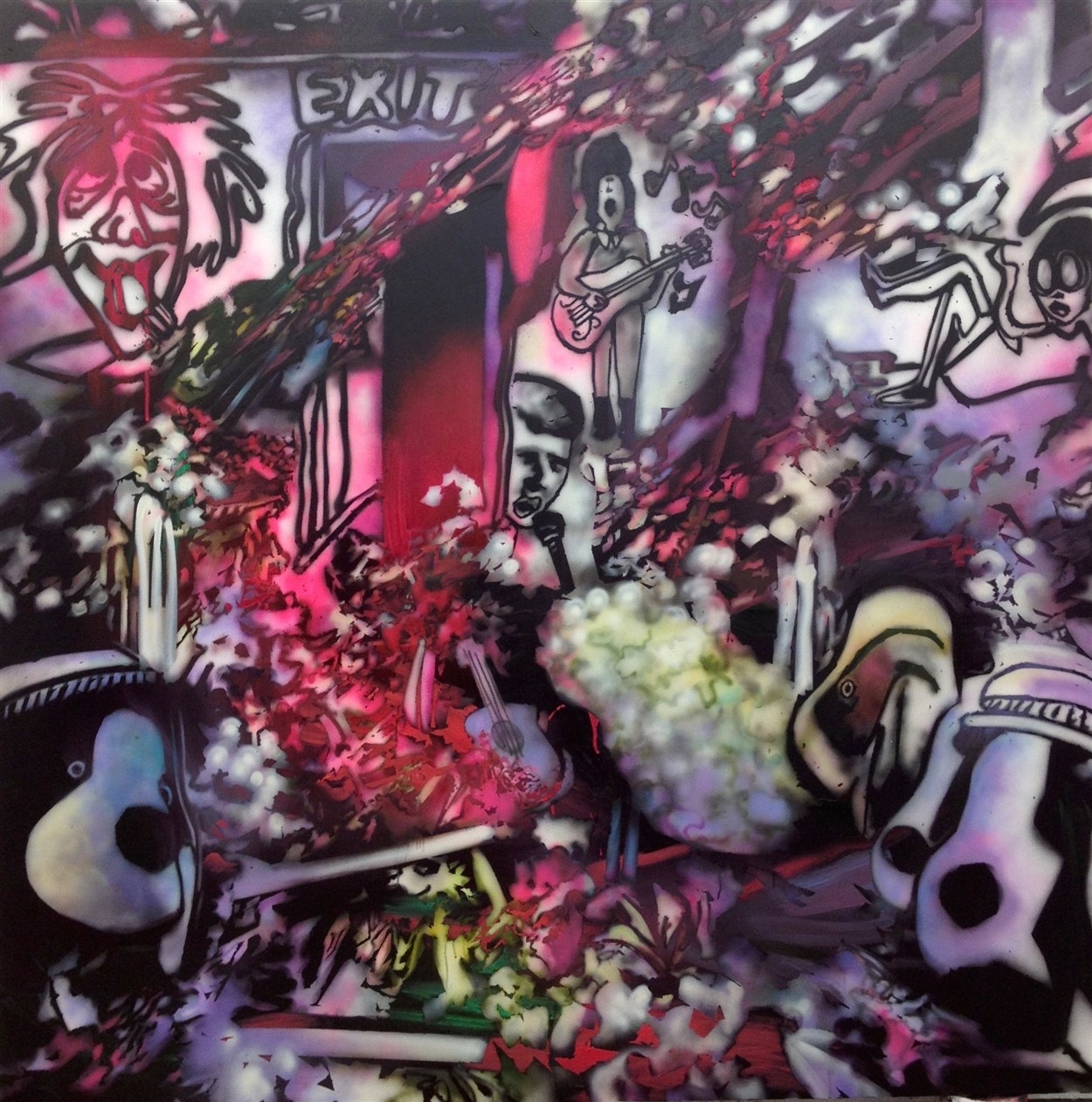 Rosson Crow's "Graceland" at Natalie Obadia's booth