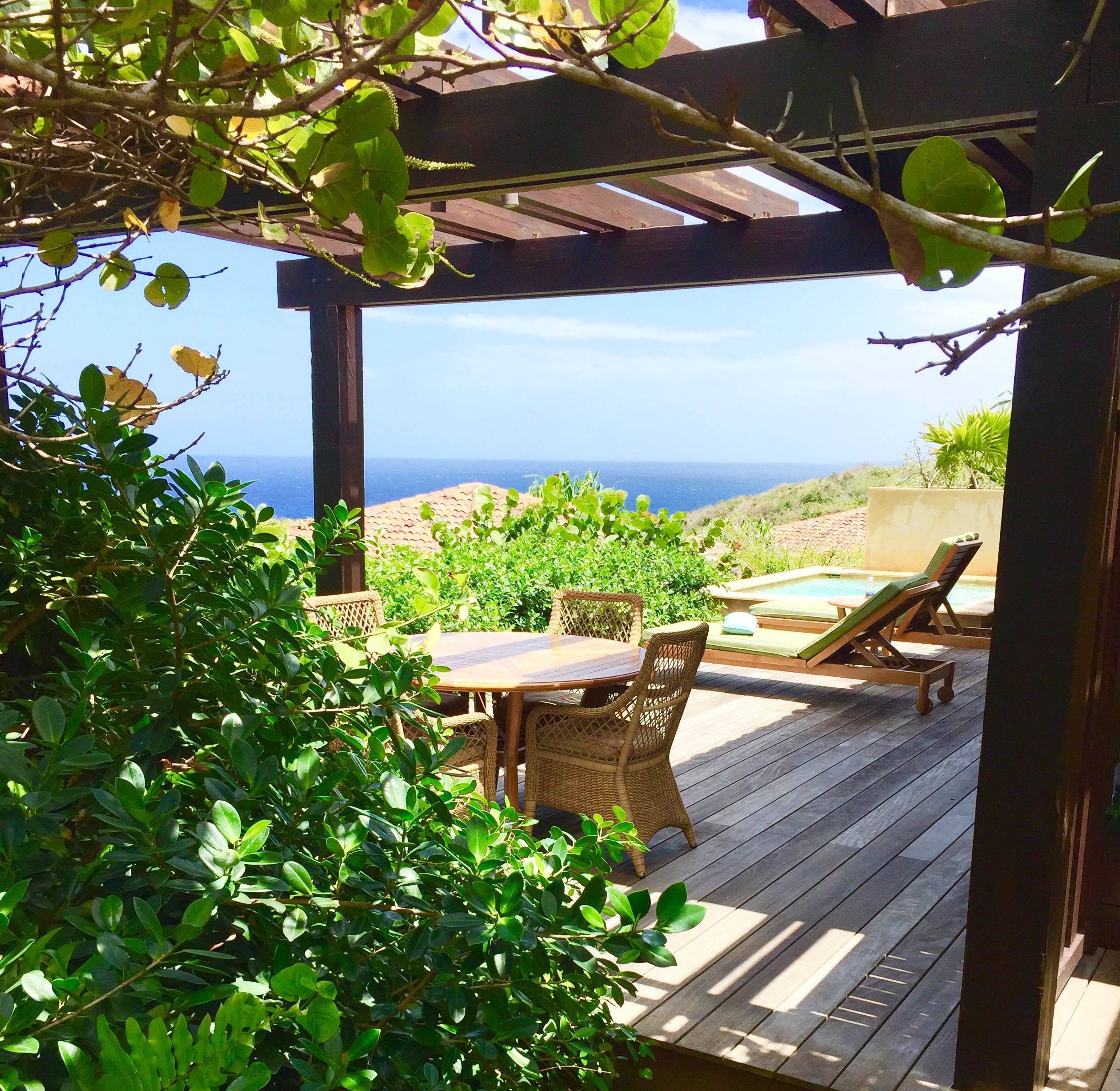 My terrace at Royal Isabela