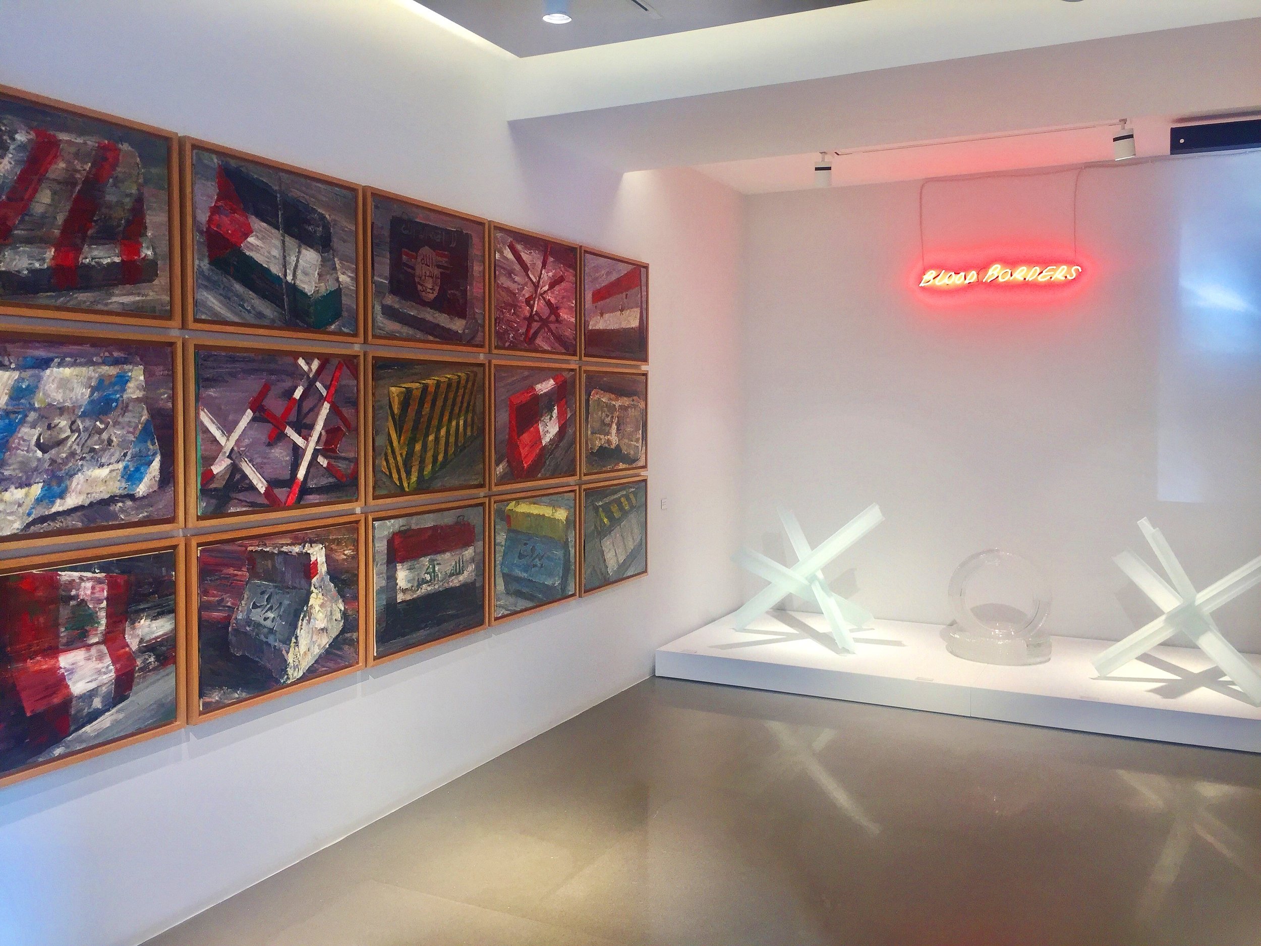  Ayman Baalbaki's solo show at Saleh Barakat Gallery