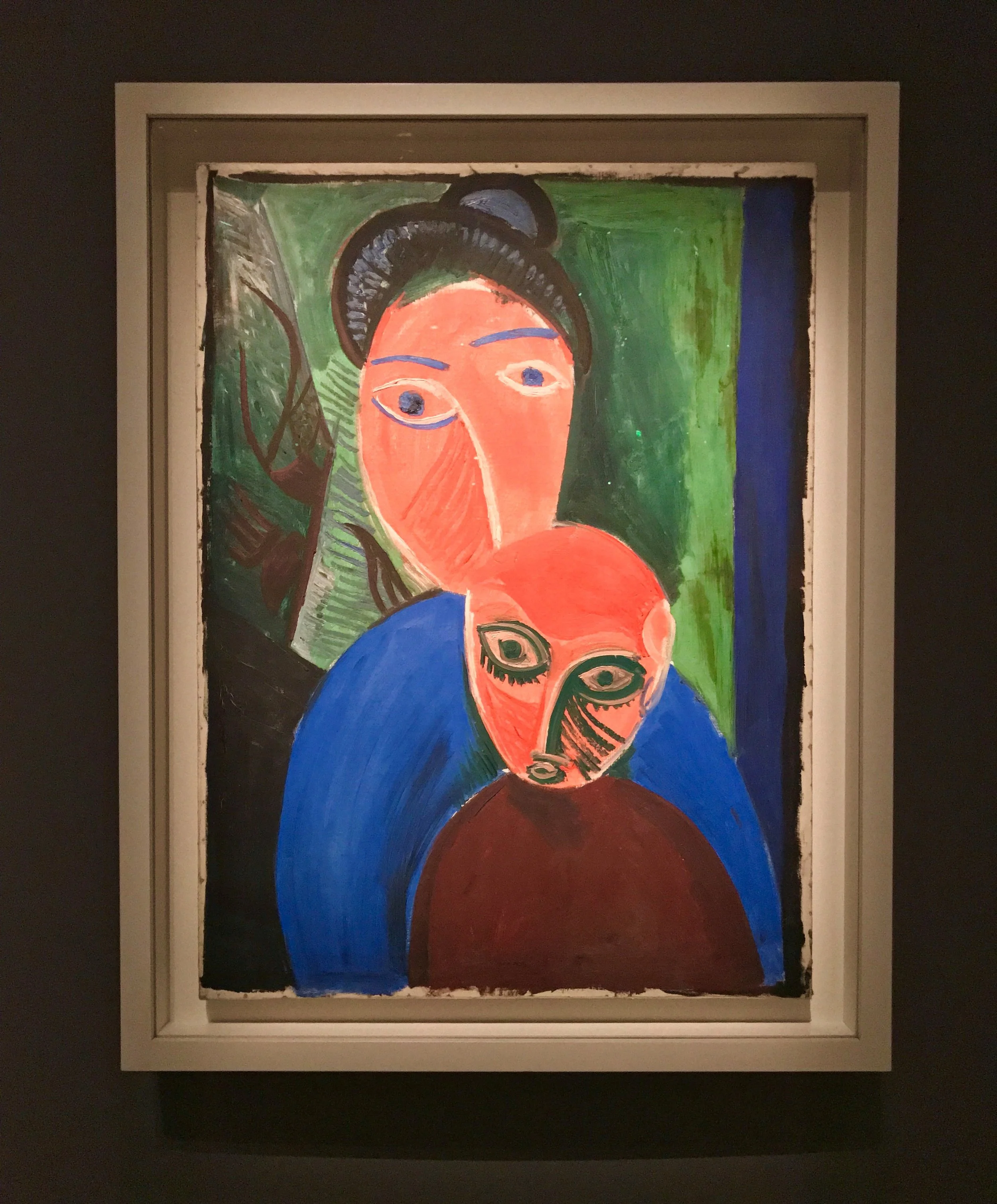 Pablo Picasso, Mère et Enfant, 1907.