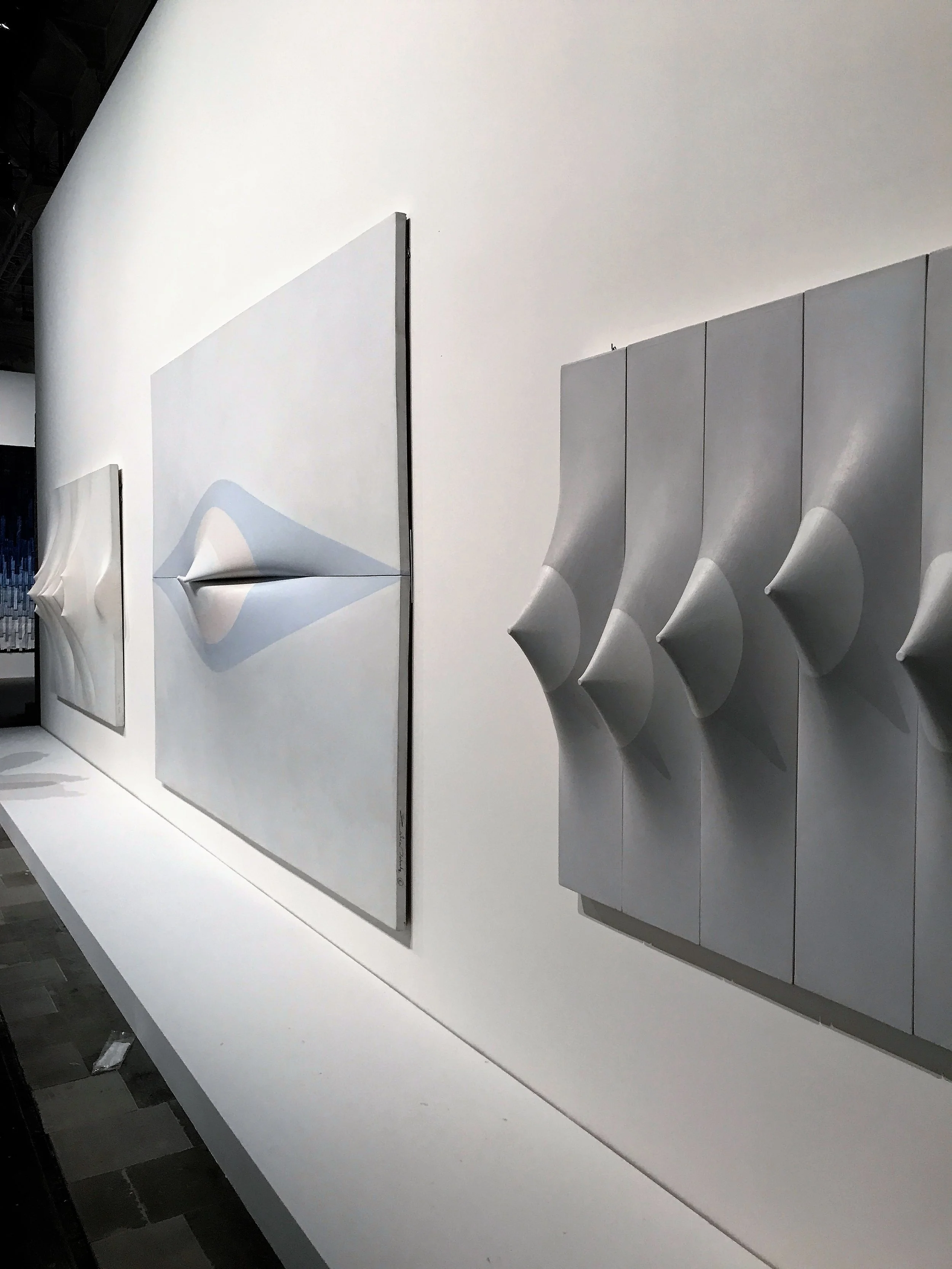 Zilia Sanchez's shaped canvases 