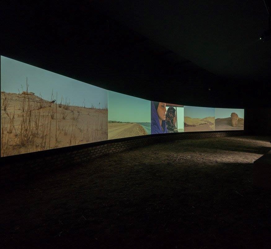 Moatz Nasr's film inside the Egyptian Pavilion