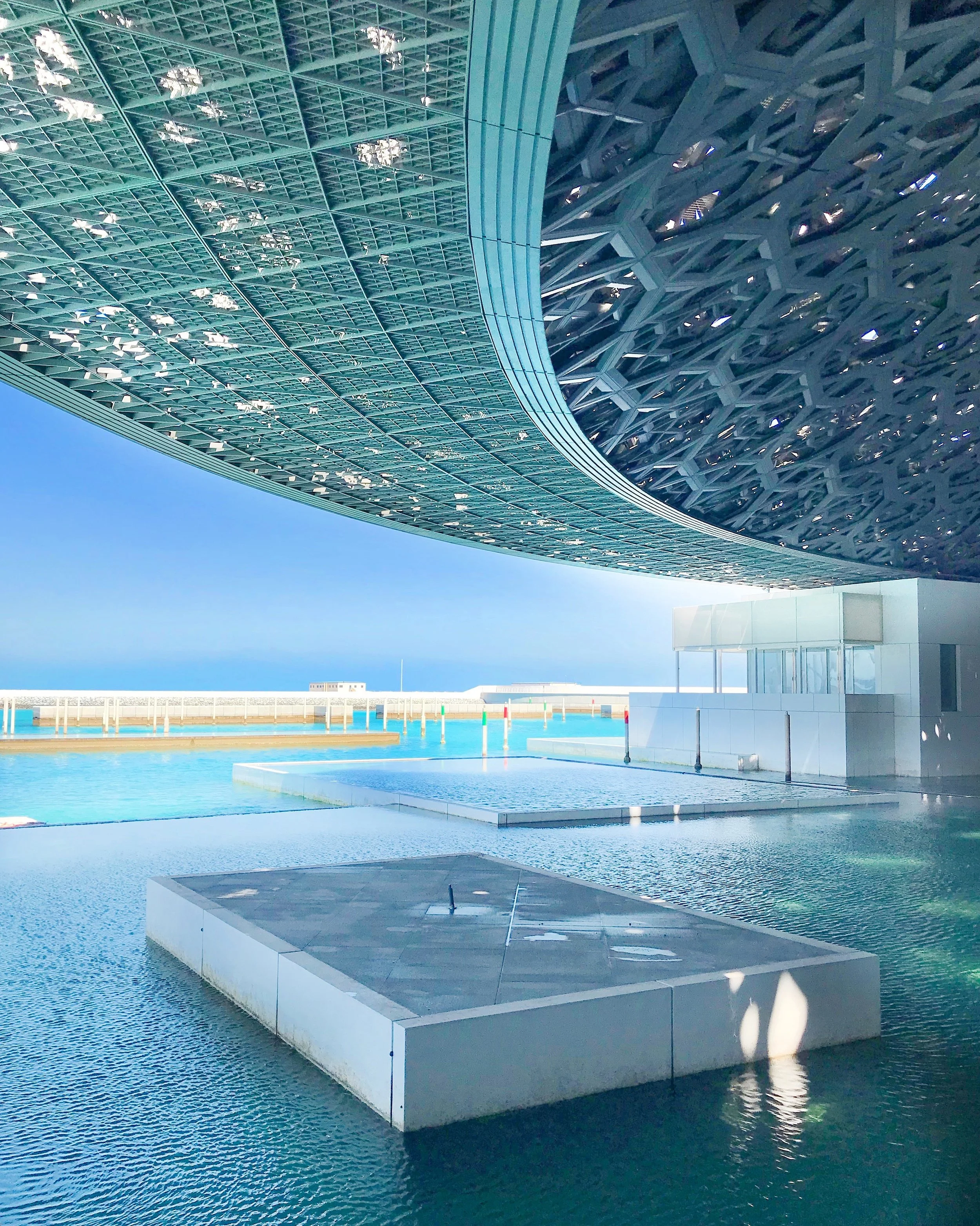 The Louvre Abu Dhabi by Jean Nouvel 
