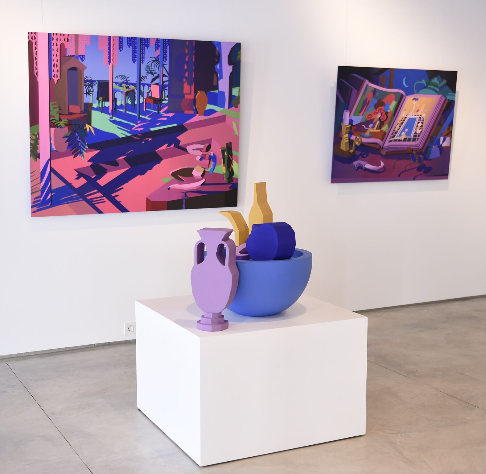 Jonathan Chapline’s commissioned works for The Thousand and One Nights at Artual Gallery in Beirut