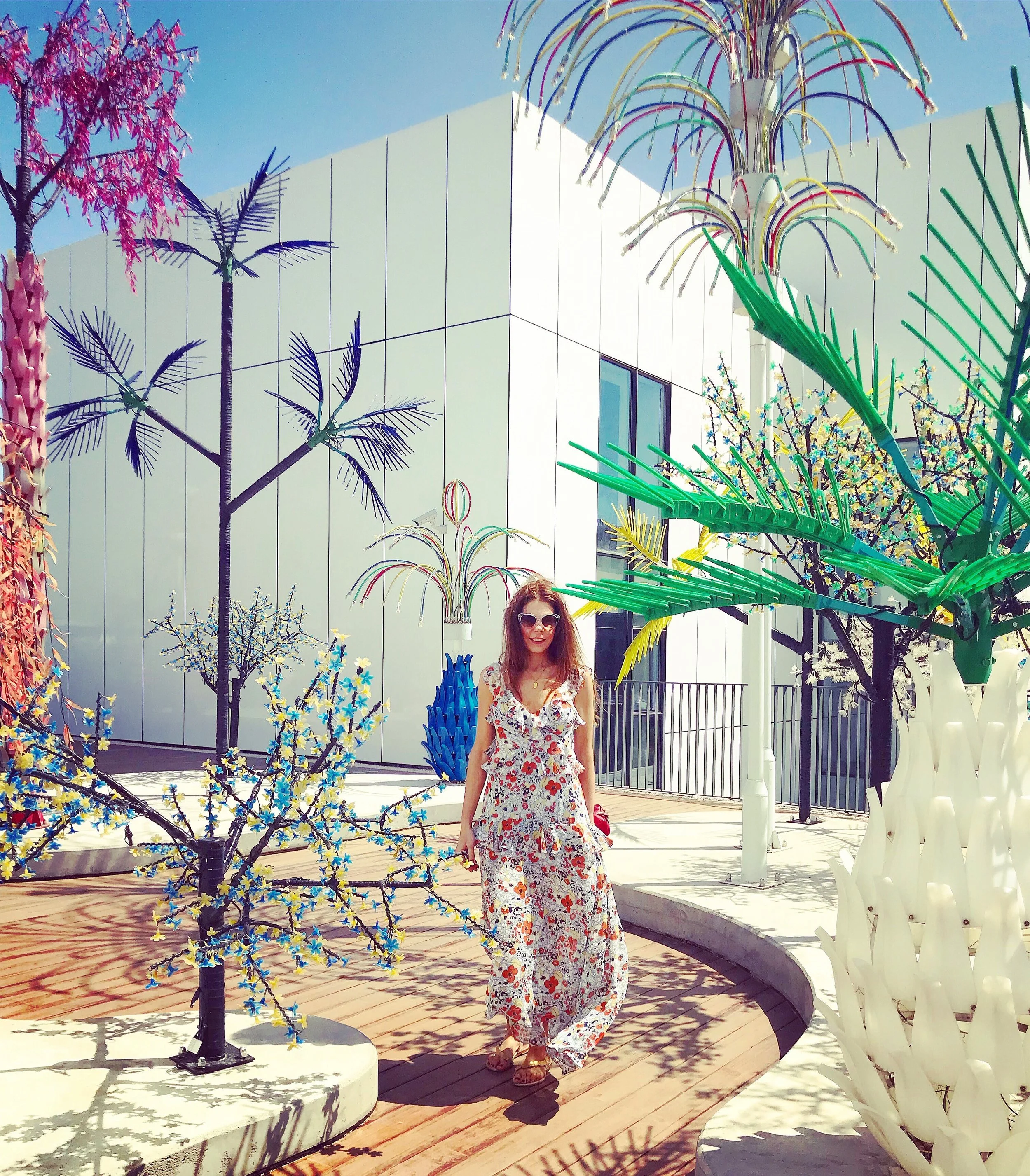 The rooftop of the Jameel Art Centre