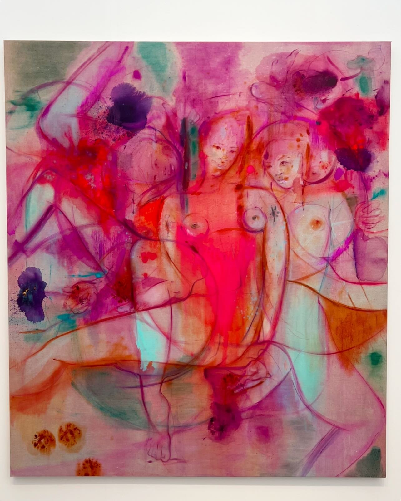 Gallivanting between @newartdealers and @untitledartfairs in the pursuit of the next big thing! 

Faves from today in no particular order:

1. Konstantina Krikzoni @victoriamirogallery 
2. Carrie Rudd @polinaberlingallery 
3. Madeline Peckenpaugh @ca