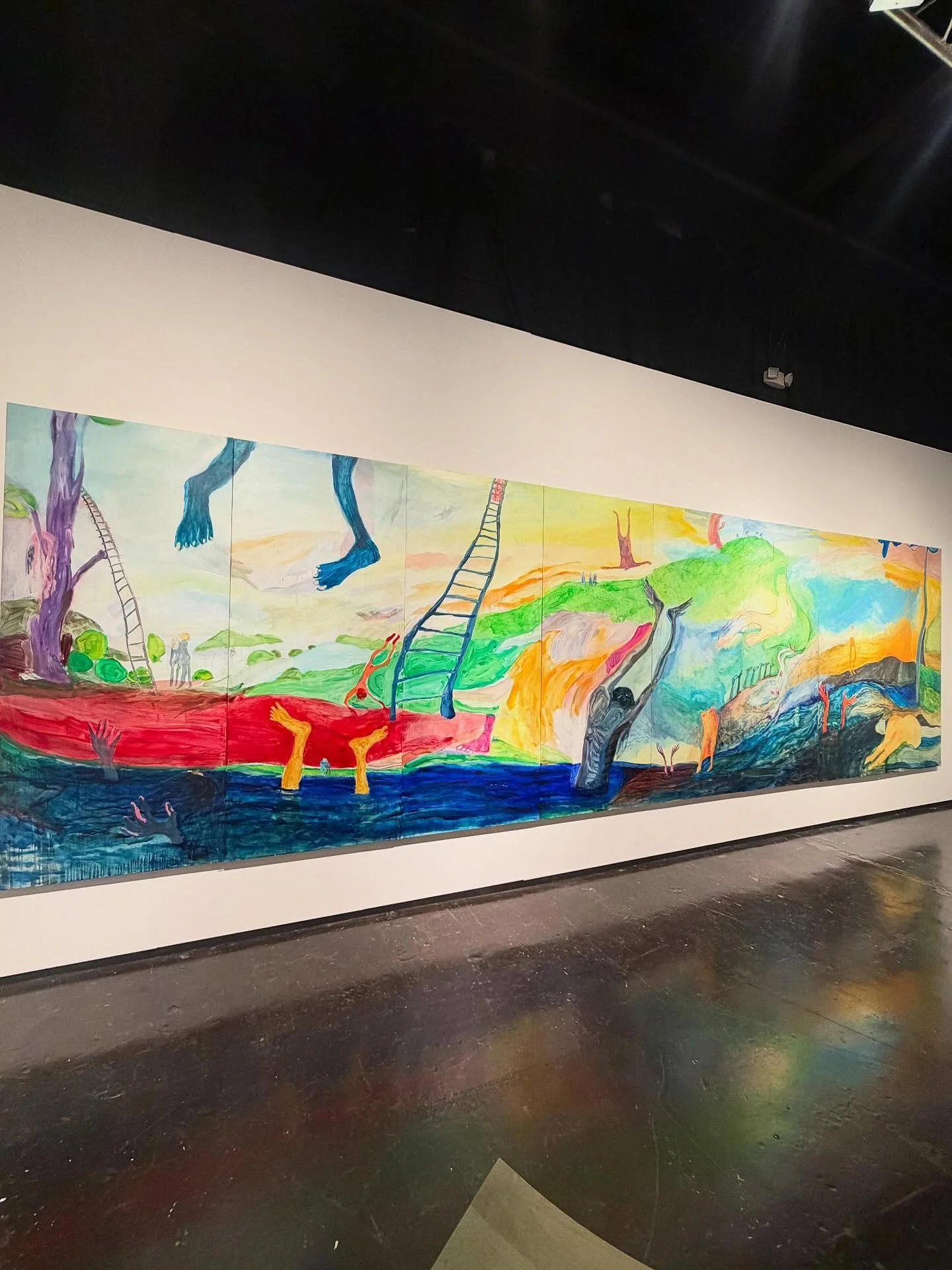 Great things today @newartdealers and @untitledartfairs 

1. Incredible painting (broken down in several canvases for easy transport) by Lucia Vidales @proxycogallery 
2. This tiny gem by Nora Sturges @brigittemulhollandparis 
3. Waldemar Zimbelmann 