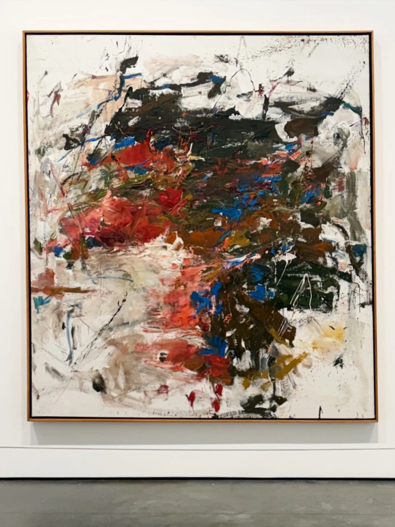 I went to @davidzwirner thinking I&rsquo;d spend ten minutes with Joan Mitchell and get on with my day. That didn&rsquo;t happen. I was swept away. 

These 1960s paintings and works on paper were made while she was spending summers on a sailboat in t